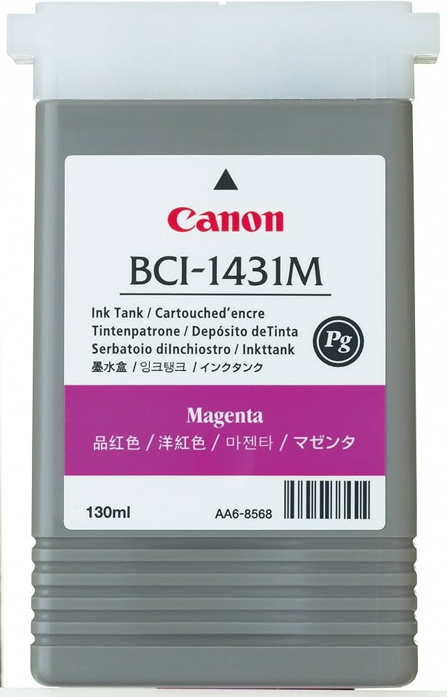 Cartouche Jet d'encre de Marque Canon BCI-1431M (8971A001) Magenta (130ml)