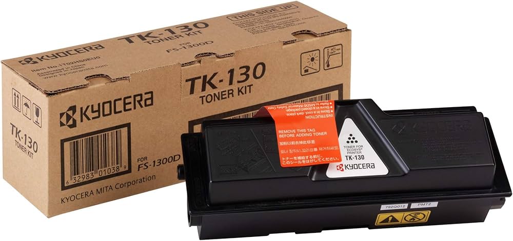 Cartouche Laser de Marque Kyocera TK-130  BLACK (7200 pages)