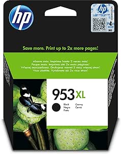 Cartouche Jet d'encre de Marque HP L0S70AE N°953XL Noir (2 000 pages)