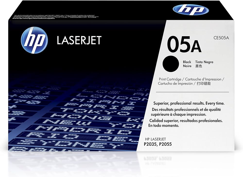 Cartouche Laser de Marque HP CE505A Noir 2300 copies