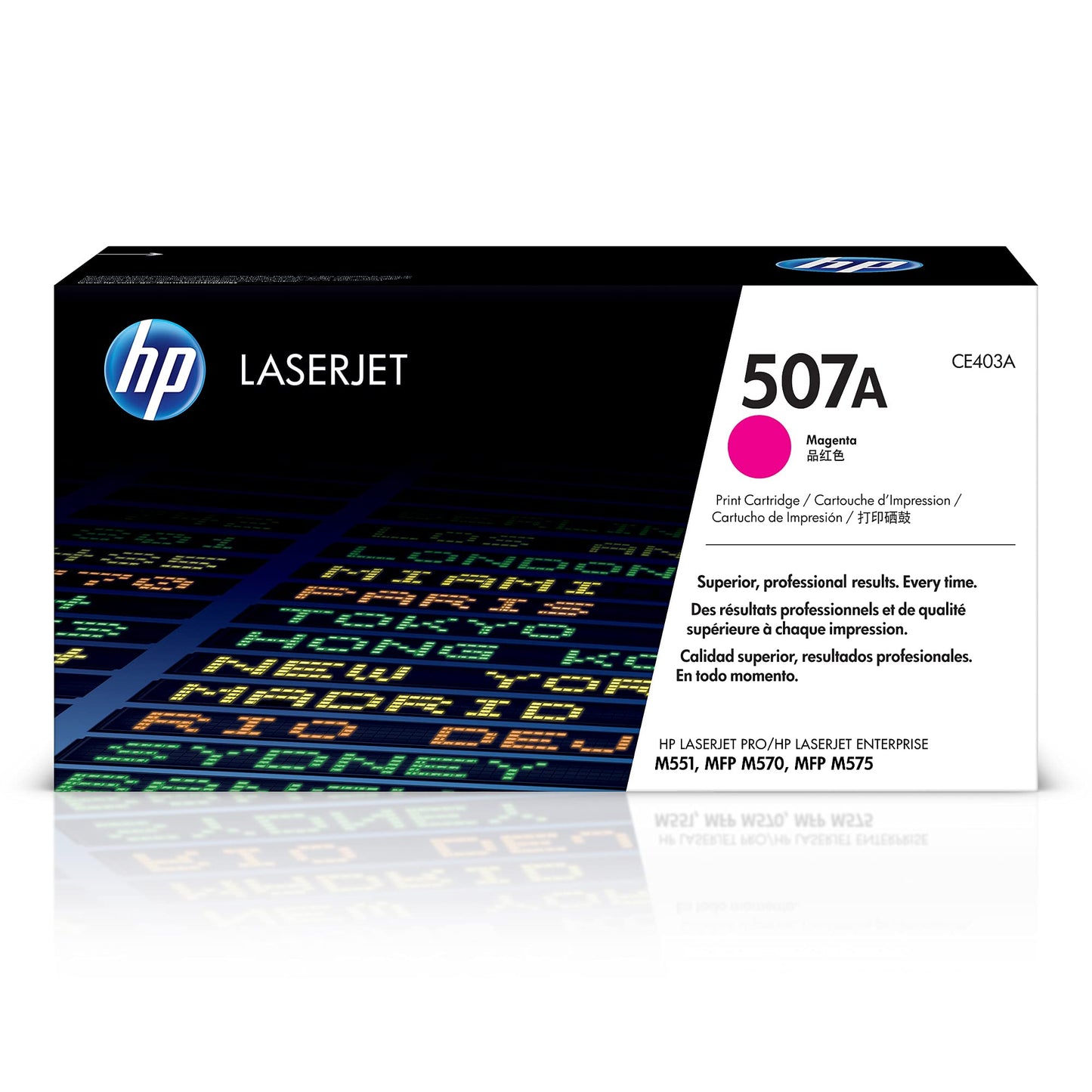 Cartouche Laser de Marque HP CE403A 507A Magenta (6 000 copies)