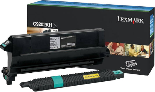 Cartouche Laser de Marque Lexmark C9202KH Noir + oil coating roller 15000 pages