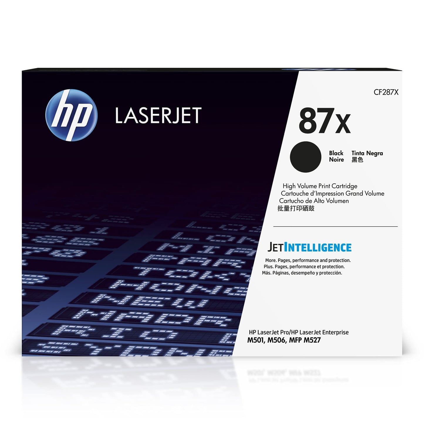 Cartouche Laser de Marque HP CF287X Noir 18000 copies