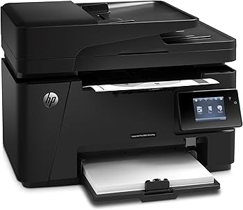 LaserJet Pro MFP M127fn Imprimante multifonctions monochrome, format 216 x 356 mm A4, resolution 1200x1200, vitesse d'impression 20 ppm, capacite papier 150 feuilles, fax, copieur, interface USB