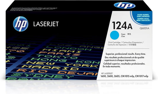 Cartouche Laser de marque HP Q6001A Cyan 2000 copies