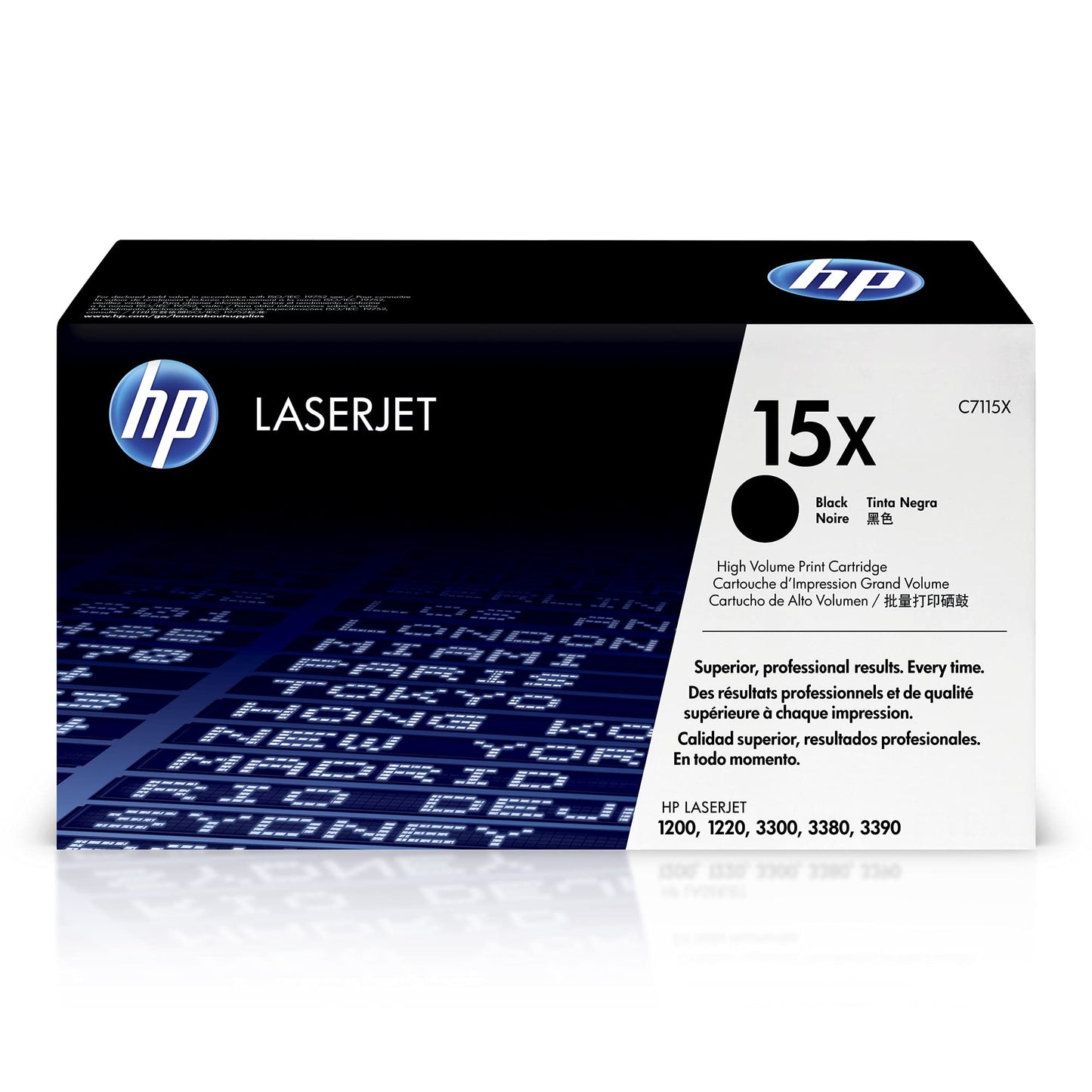 Cartouche Laser de Marque HP LASERJET C7115X Noir grande Capacité (3 500 copies)