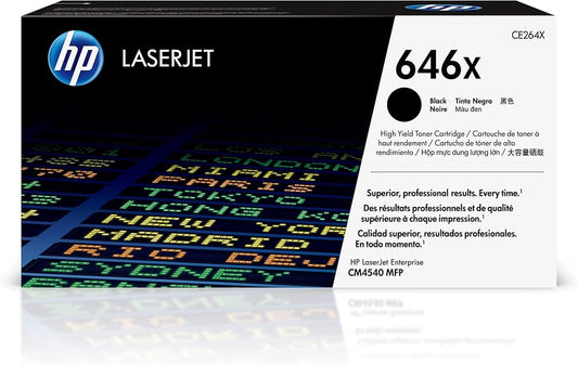 Cartouche Laser de Marque HP CE264X Noir (17 000 pages)