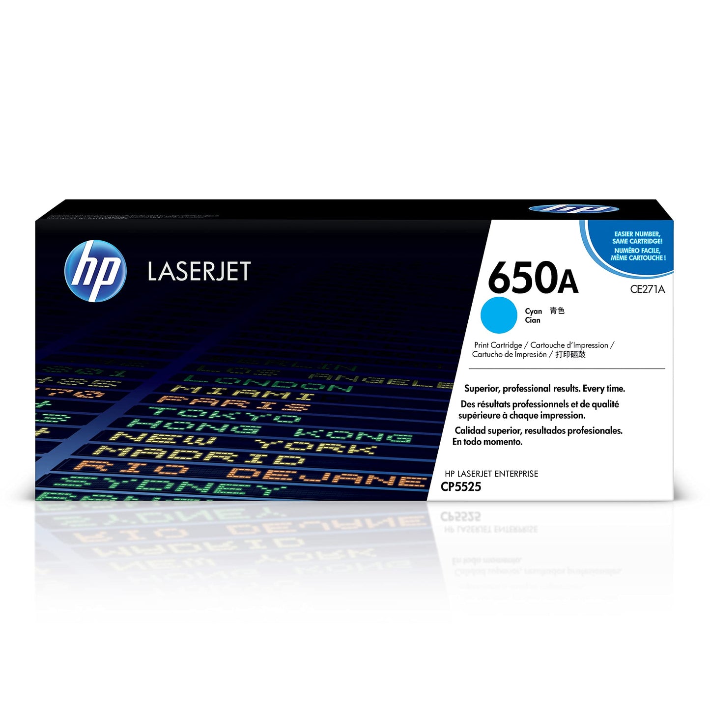 Cartouche Laser de Marque HP CE271A Cyan 15 000 pages