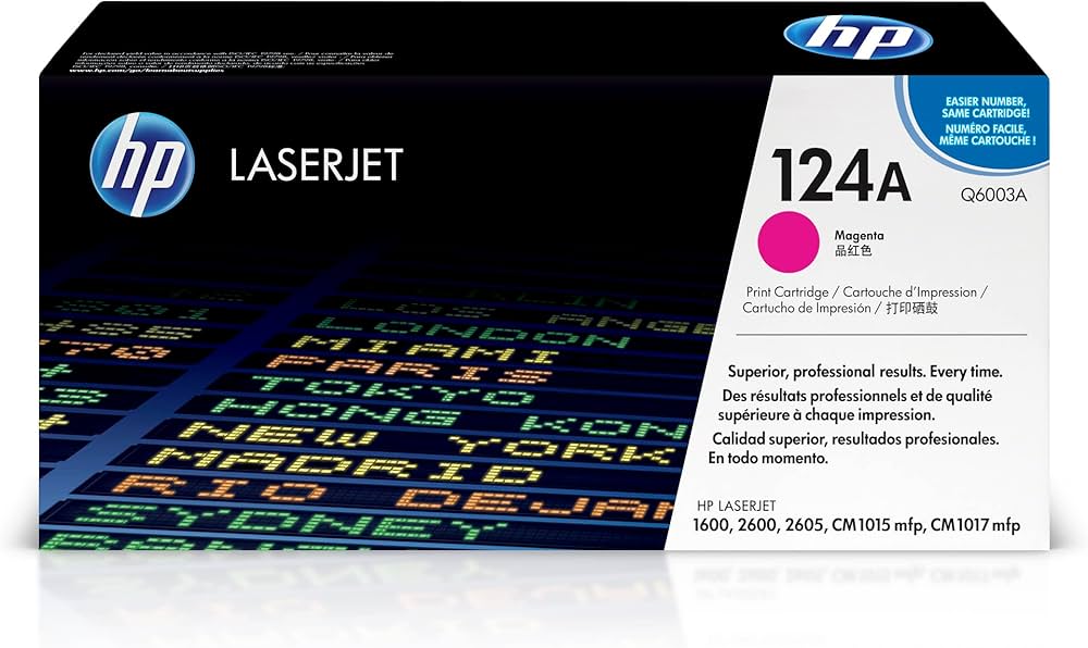 Cartouche Laser de marque HP Q6003A Magenta 2000 copies