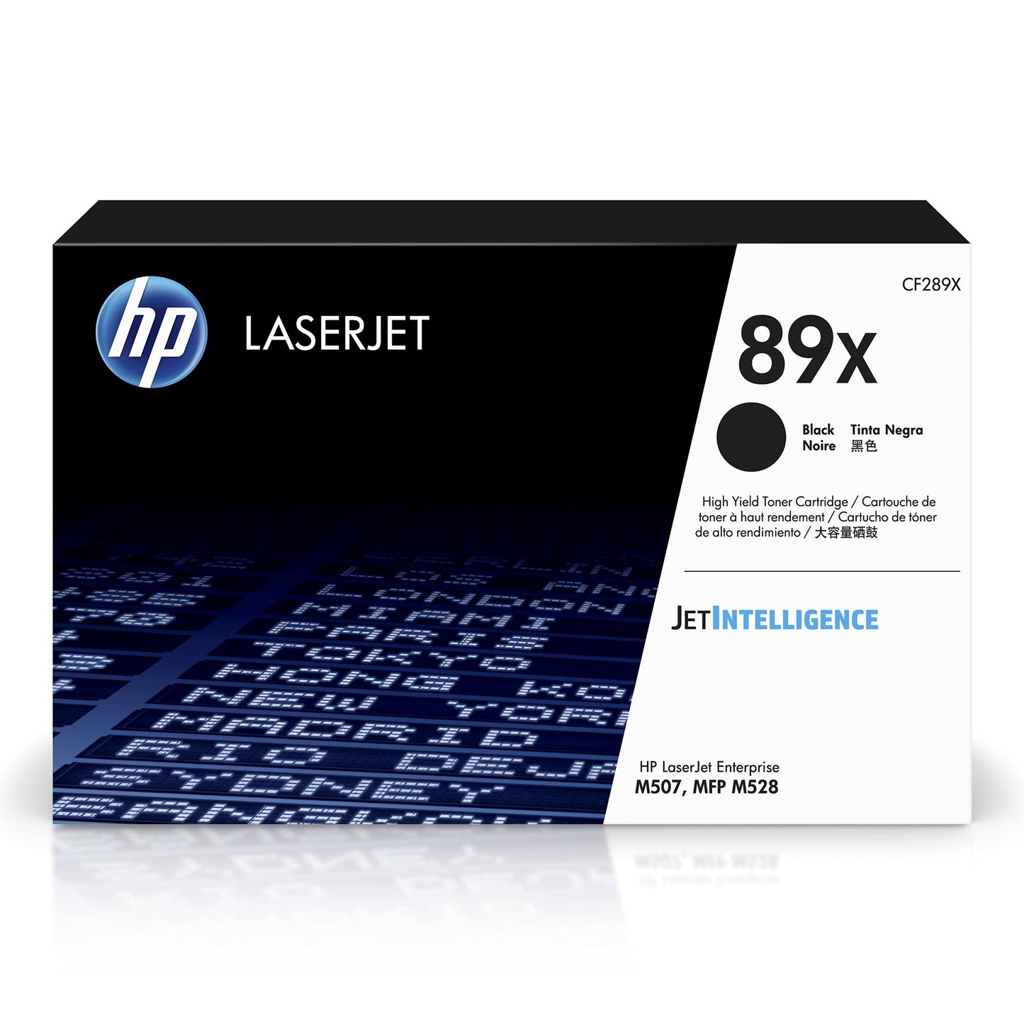 Cartouche Laser de Marque HP CF289X (HP89X) Noir Haute Capacité (10 000 pages)