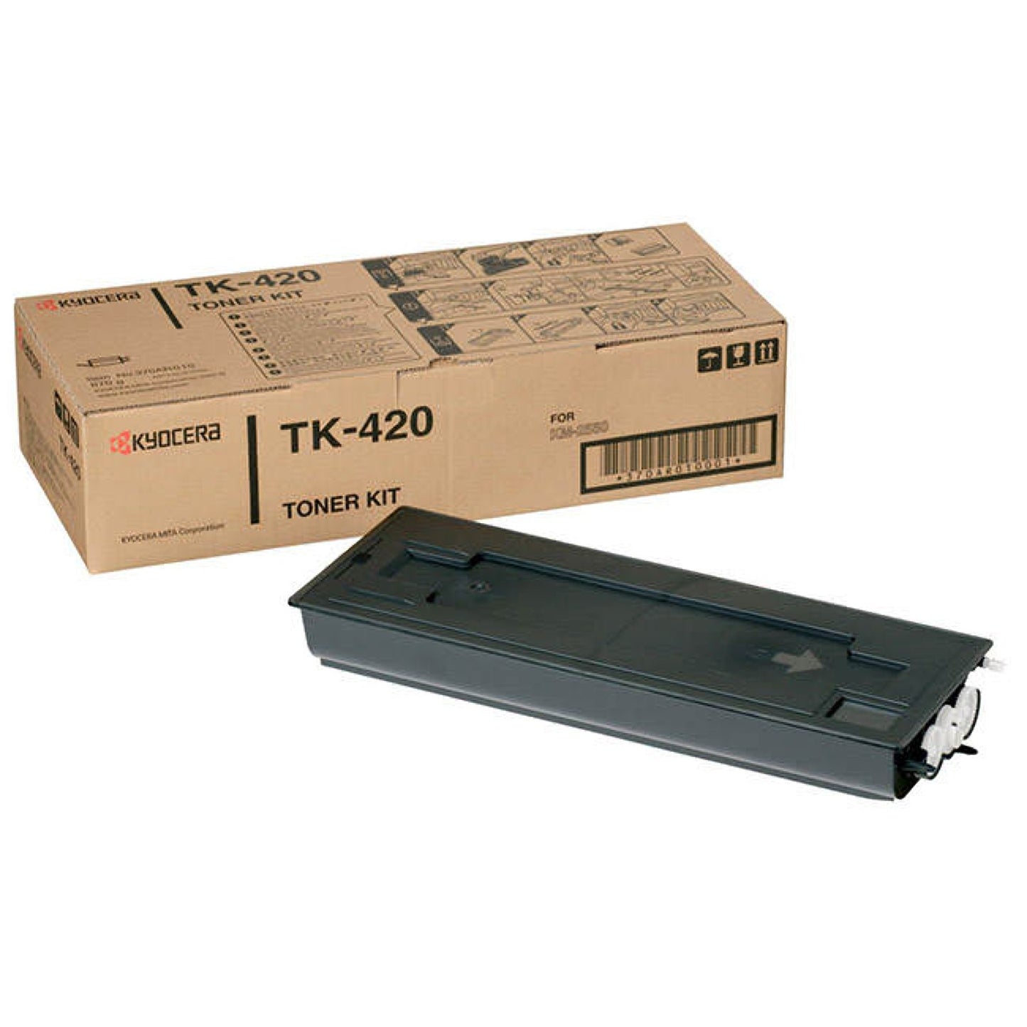 Cartouche Laser de marque Kyocera TK420 Noir (15 000 pages)