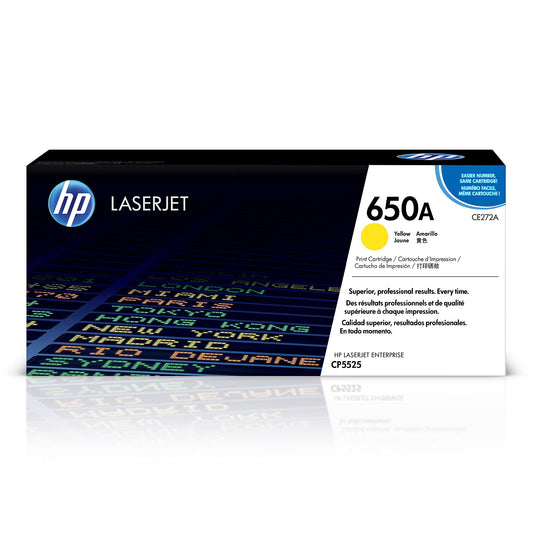 Cartouche Laser de Marque HP CE272A YELLOW 15 000 pages