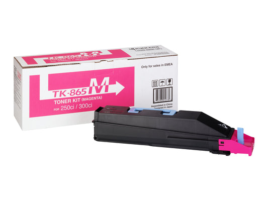 Cartouche Laser de Marque Kyocera TK-865M Magenta (12 000 pages)