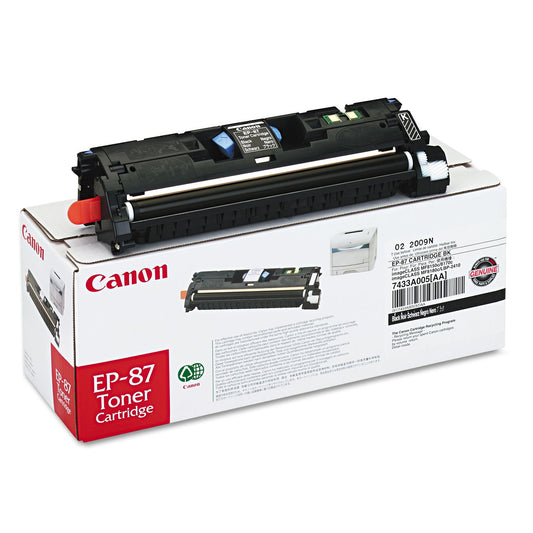 Cartouche Laser de Marque Canon EP-87BK Noir (5 000 pages)