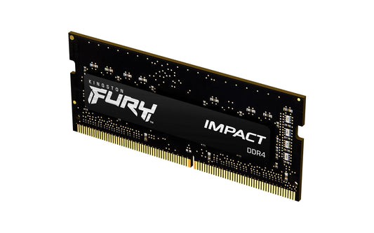 Barrette mémoire 8Go SODIMM DDR4 Kingston Fury Impact  2666Mhz (Noir)