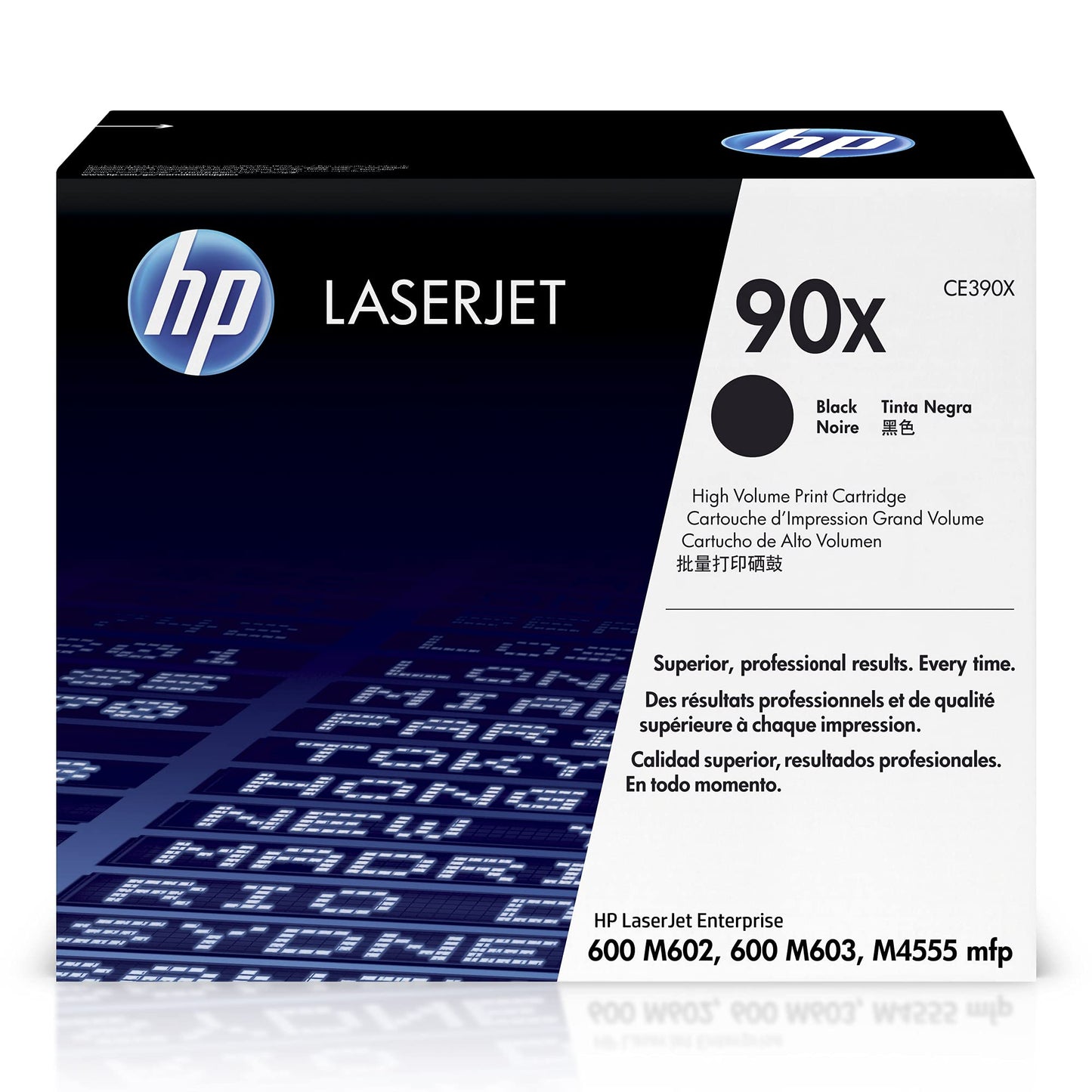 Cartouche Laser de Marque HP CE390X Noir Haute Capacité 24 000 copies