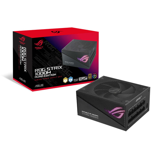 Alimentation ATX Asus Rog Strix Aura Edition RGB - 1000W (Noir)