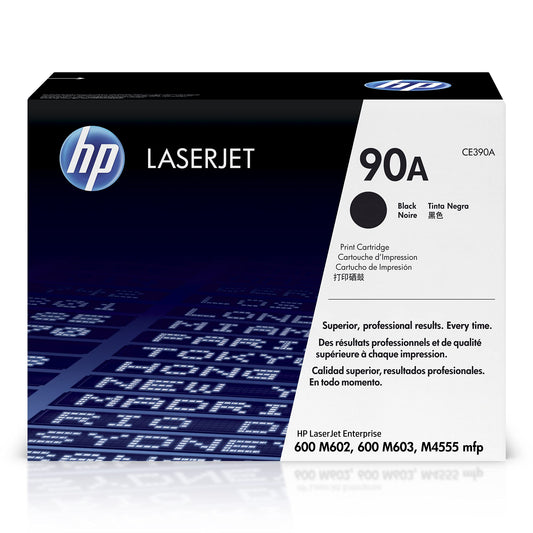 Cartouche Laser de Marque HP CE390A Noir 10 000 copies