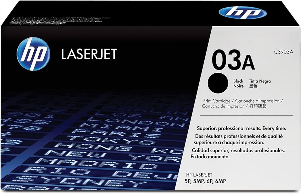 Cartouche Laser de Marque HP C3903A Noir 4000 copies