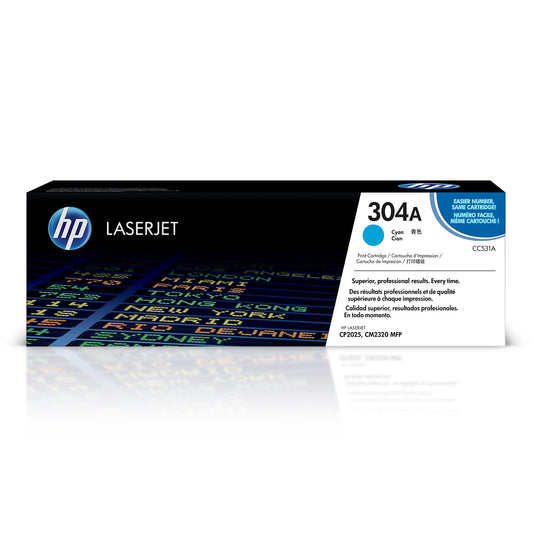 Cartouche Laser de Marque HP CC531A Cyan 2800 pages