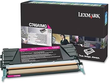 Cartouche Laser de Marque Lexmark X746A1MG Magenta-(7000 pages)