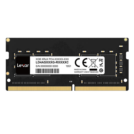 Barrette mémoire SODIMM DDR4 8Go Lexar  3200Mhz (Noir)