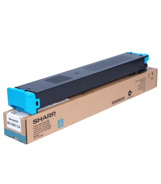 Cartouche Laser de Marque SHARP MX-36GTCA Cyan (15000 pages)