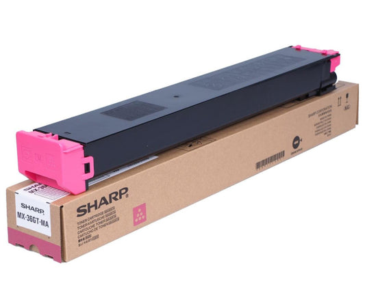 Cartouche Laser de Marque SHARP MX-36GTMA Magenta (15000 pages)