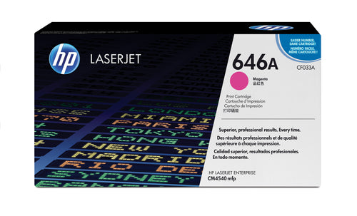Cartouche Laser de Marque HP CF033A Magenta (rouge) (12 500 copies)