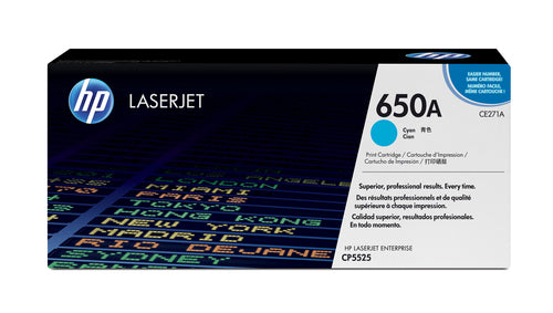 Cartouche Laser de Marque HP CE271A Cyan 15 000 pages