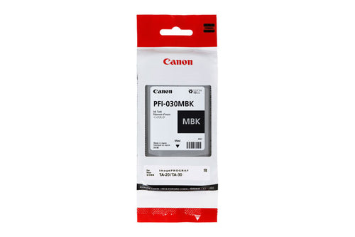 Cartouche d'origine Canon 3488C001 / PFI-030 MBK - noire