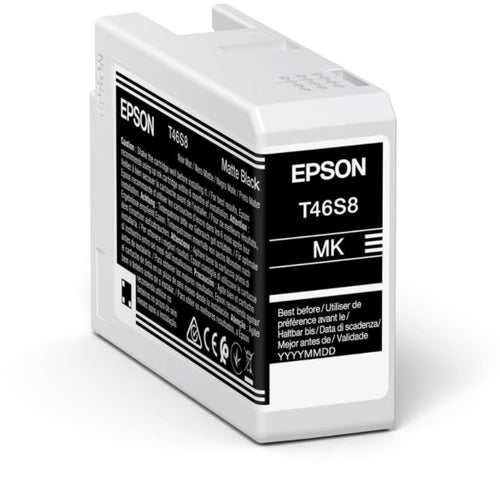 Cartouche d'origine Epson C13T46S800 / T46S8 - noire