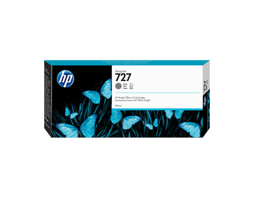 Cartouche d'origine HP F9J80A / 727 - grise