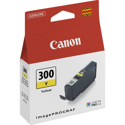 Cartouche d'origine Canon 4196C001 / PFI-300 Y - jaune