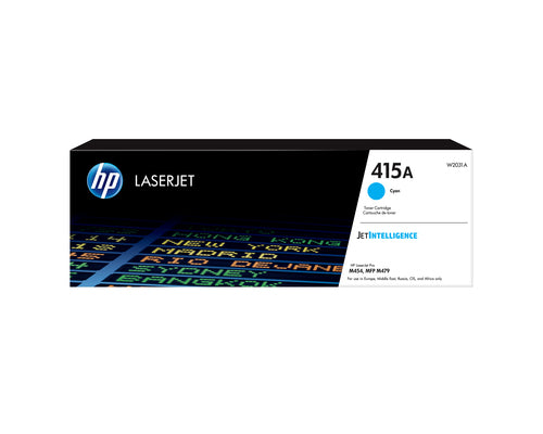 Cartouche Laser de Marque HP W2031A Cyan (2 100 pages)
