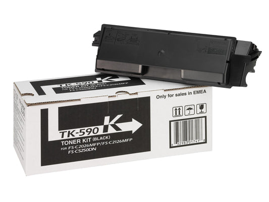 Cartouche Laser de Marque Kyocera Mita TK-590K (1T02KV0NL0) Noir - 7 000 pages