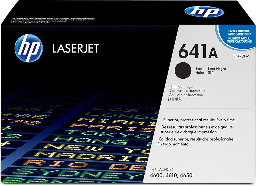 Cartouche Laser de Marque HP C9720A Noir (9000 copies)