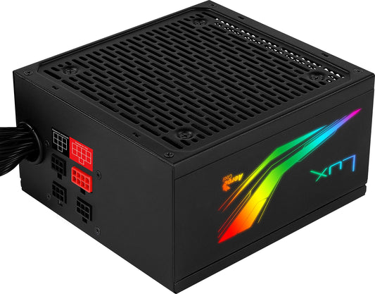 Alimentation ATX AeroCool Lux RGB - 650W (Noir)