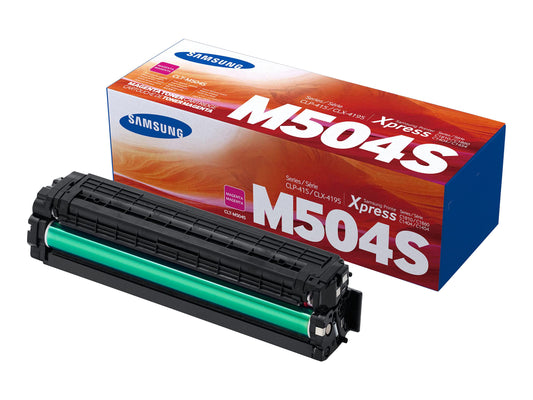 Cartouche Laser de Marque Samsung  CLT-M504S Magenta (1800 pages)