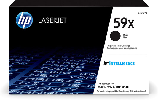 Cartouche Laser de Marque HP CF259X (HP59X) Noir (10 000 pages)