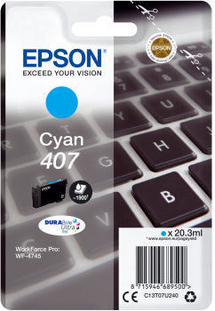 Cartouche compatible premium Epson C13T07U240 / 407 - cyan