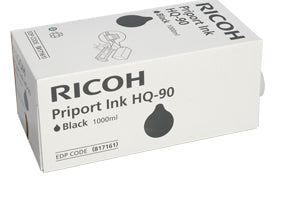 Cartouche d'origine Ricoh 817161 / HQ 90 - noire