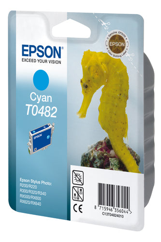 Cartouche d'origine Epson C13T04824010 / T0482 - cyan