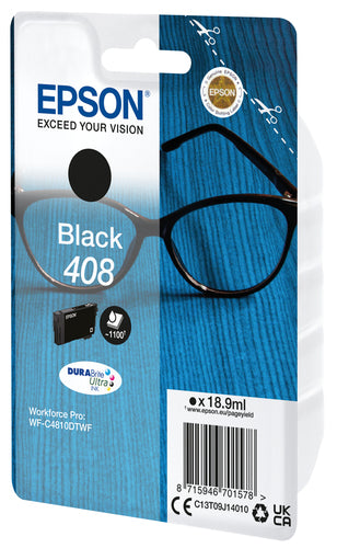 Cartouche d'origine Epson C13T09J14010 / 408 - noire