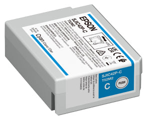 Cartouche d'origine Epson C13T52M240 / SJIC-42-P-C - cyan