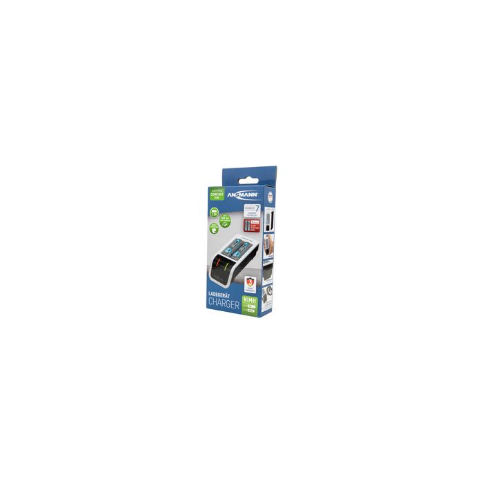ANSMANN Chargeur rapide Comfort Mini, 2 piles incl.