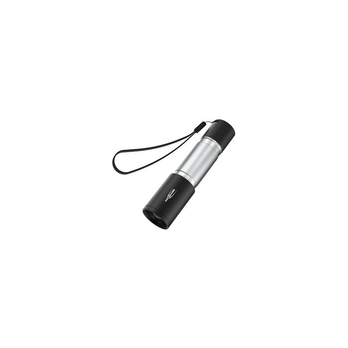 ANSMANN Lampe de poche LED, Daily Use 270B, argent/noir