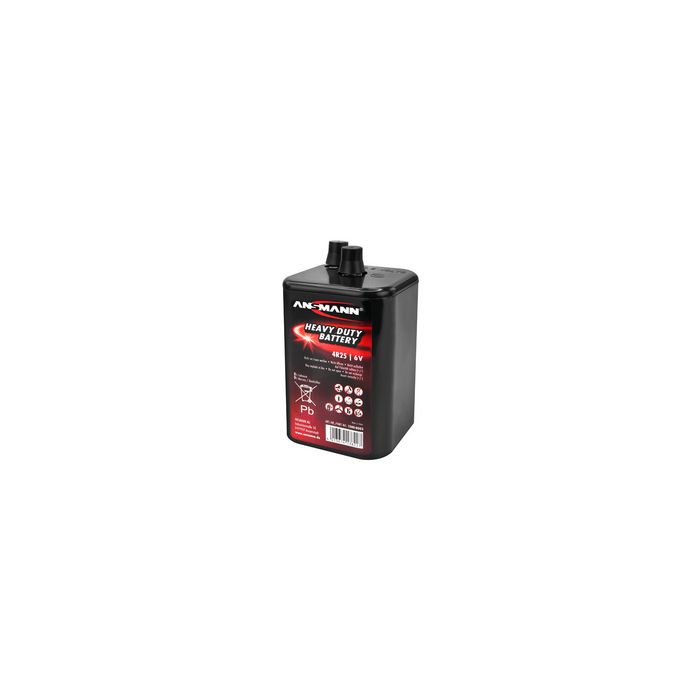 ANSMANN Pile au zinc/carbone, 4R25, 6 volts