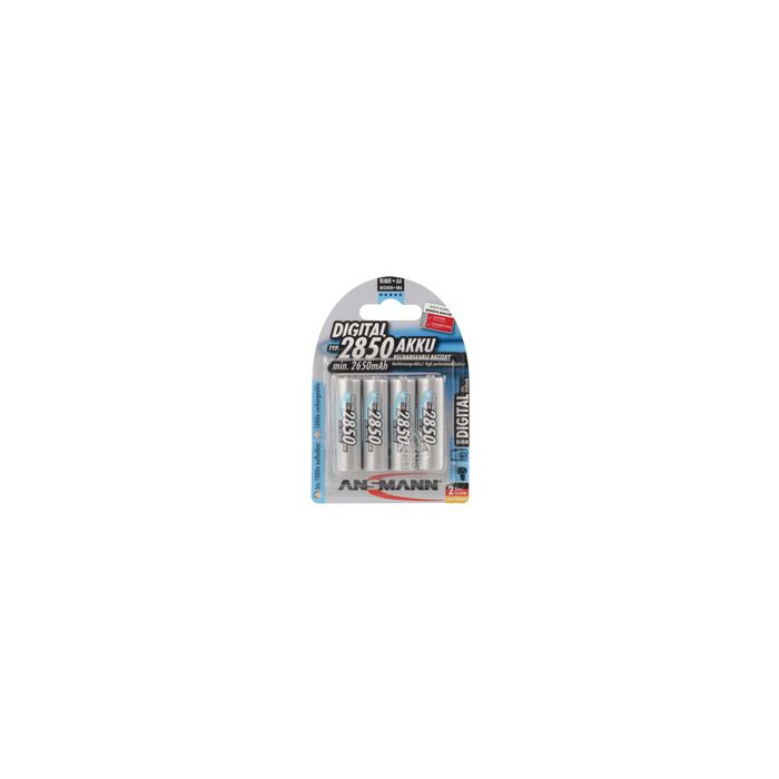 ANSMANN Pile rechargeable Digital NiMH, Mignon AA, 2.850 mAh