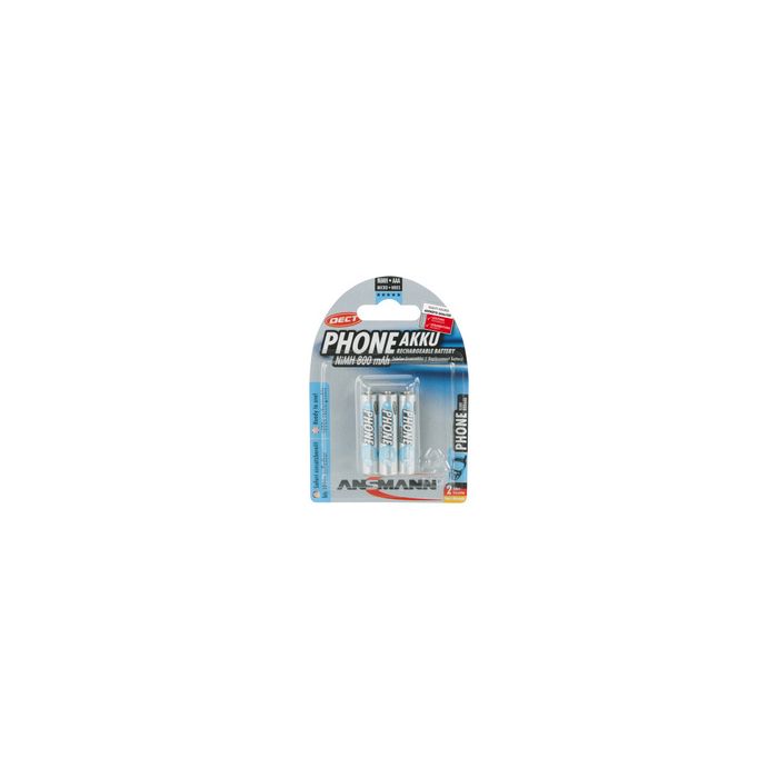 ANSMANN Pile rechargeable NiMH, maxE Micro AAA, 800 mAh